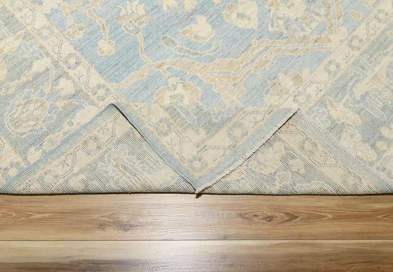 7.9 x 10 ft Hand Knotted Oushak Rug