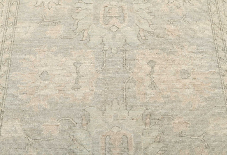 4 x 5.9 ft Hand Knotted Oushak Rug