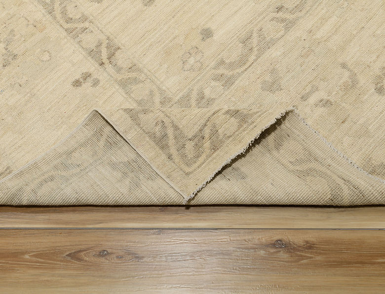 9.10 x 13.9 ft Hand Knotted Oushak Rug