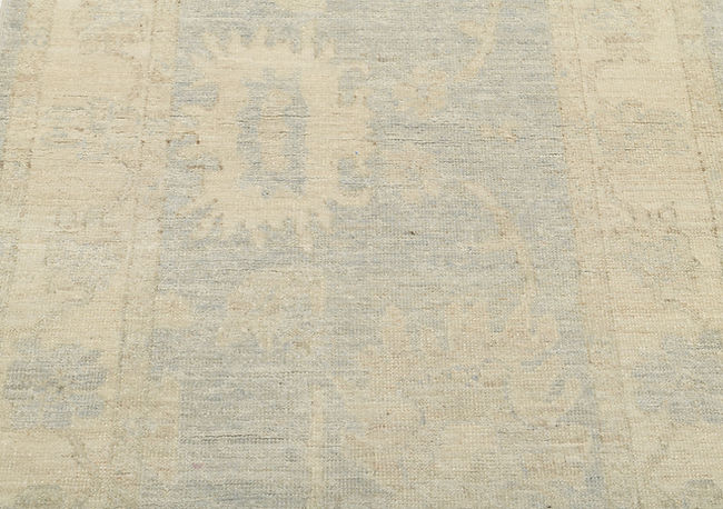 2.8 x 9.7 ft Hand Knotted Oushak Runner