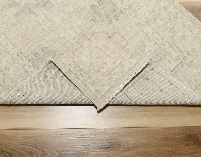 2.10 x 4.2 ft Hand Knotted Oushak Rug