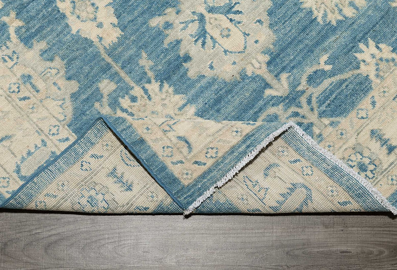 4.1 x 6.11 ft Hand Knotted Oushak Rug
