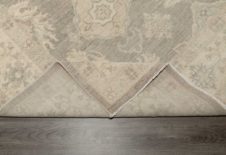 7.7 x 9.9 ft Hand Knotted Oushak Rug