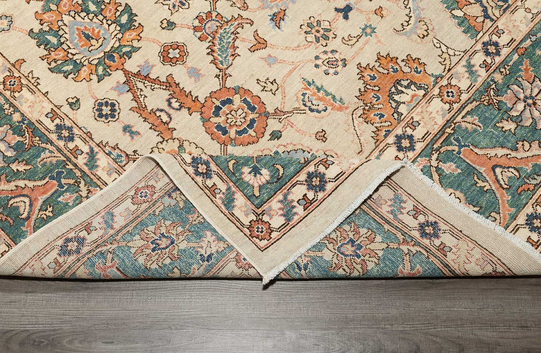 8.9 x 11.10 ft Hand Knotted Chobi Rug