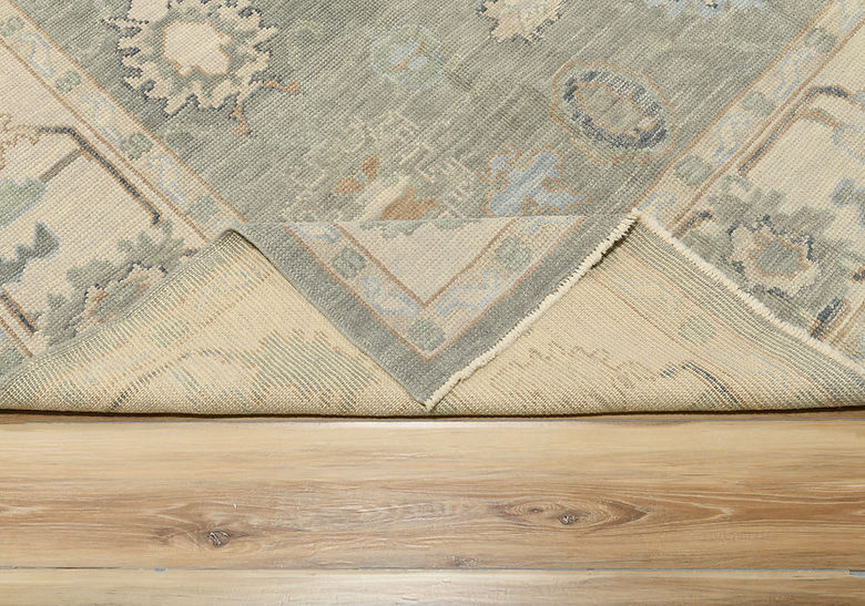 8.1 x 10.2 ft Hand Knotted Oushak Rug