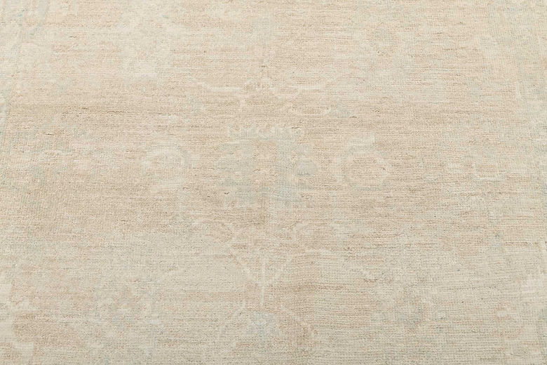 3.10 x 5.11 ft Hand Knotted Oushak Rug