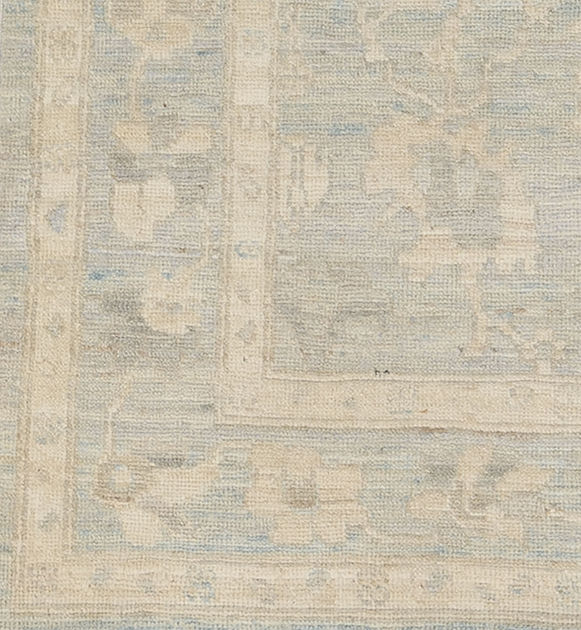 3.10 x 5.8 ft Hand Knotted Oushak Rug