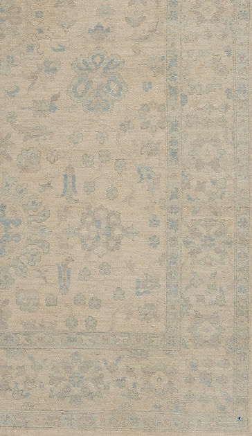 5.11 x 9.2 ft Hand Knotted Chobi Rug