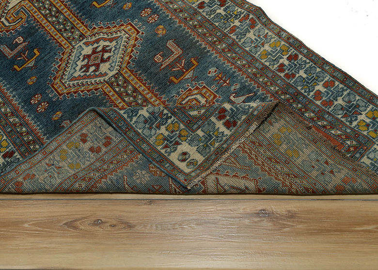 3.1 x 9.8 ft Hand Knotted Vintage Shiraz Runner