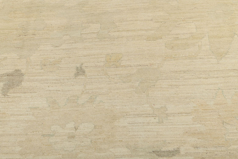 9.10 x 13.9 ft Hand Knotted Oushak Rug