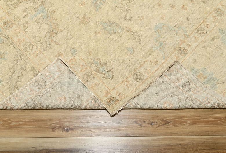 7.11 x 10.10 ft Hand Knotted Oushak Rug