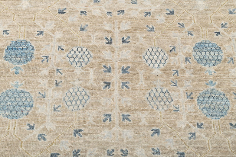 6.1 x 8.11 ft Hand Knotted Khotan Rug