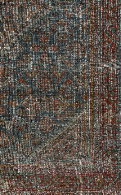 4.4 x 6.6 ft Hand Knotted Mahal Rug