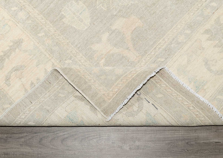 8.10 x 11.4 ft Hand Knotted Oushak Rug