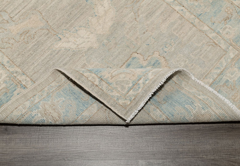 3.1 x 4.9 ft Hand Knotted Oushak Rug