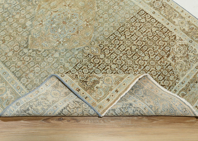 4.1 x 6.2 ft Hand Knotted Hamedan Rug