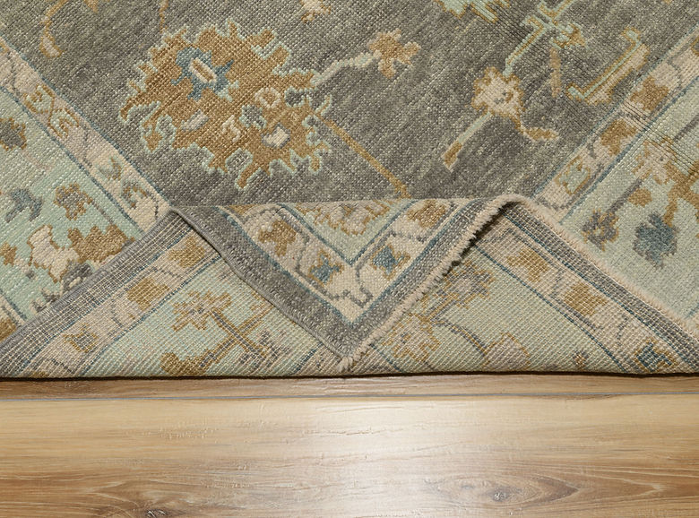 6 x 8.5 ft Hand Knotted Oushak Rug