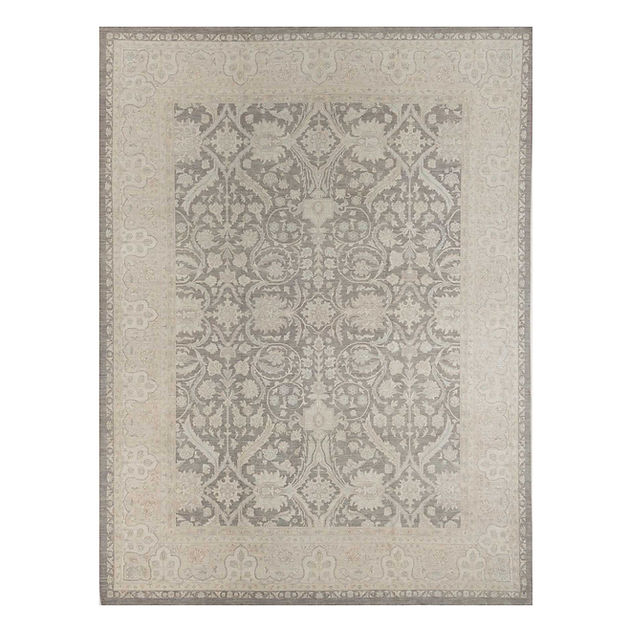 8.11 x 11.11 ft Hand Knotted Super Oushak Rug