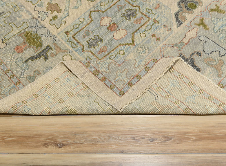8.2 x 10.2 ft Hand Knotted Oushak Rug