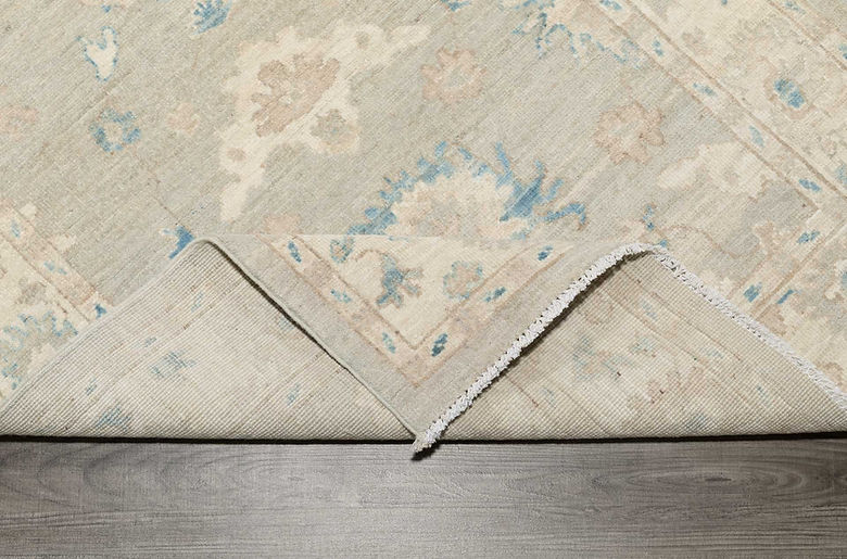 3.3 x 4.10 ft Hand Knotted Oushak Rug