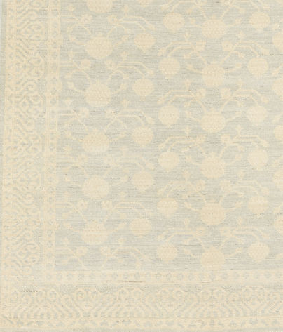 4.11 x 6.9 ft Hand Knotted Khotan Rug