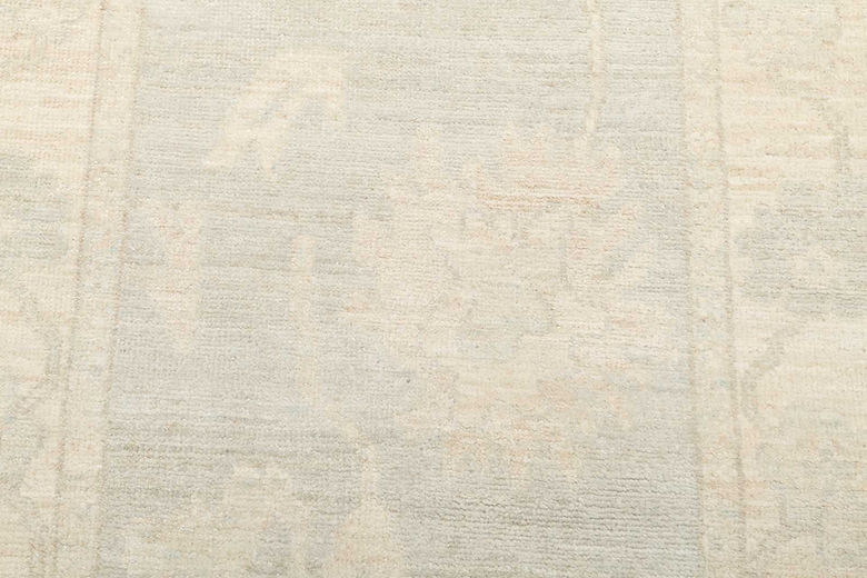 2.7 x 9.8 ft Hand Knotted Oushak Runner