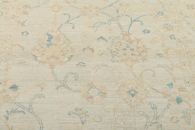 4.10 x 6.9 ft Hand Knotted Oushak Rug