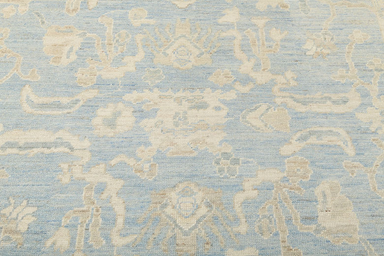 7.9 x 10 ft Hand Knotted Oushak Rug