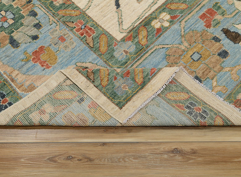 11.8 x 14.1 ft Hand Knotted Sultanabad Rug