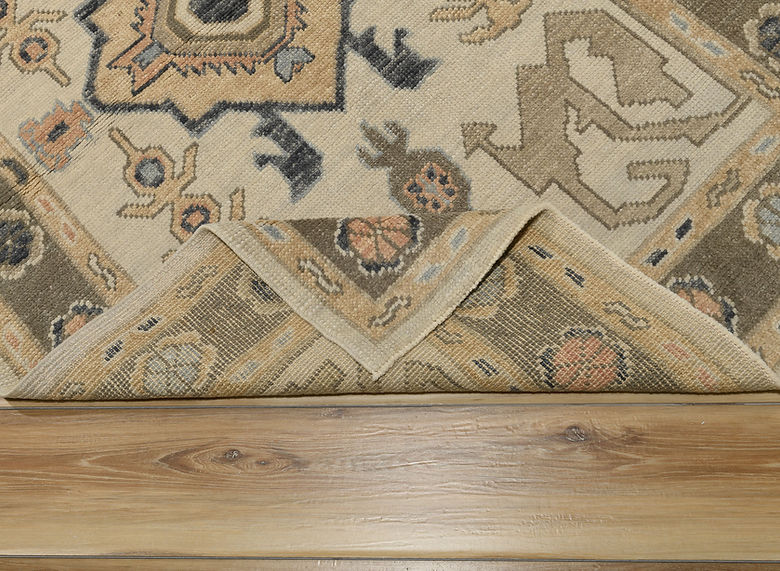 4 x 6 ft Hand Knotted Oushak Rug