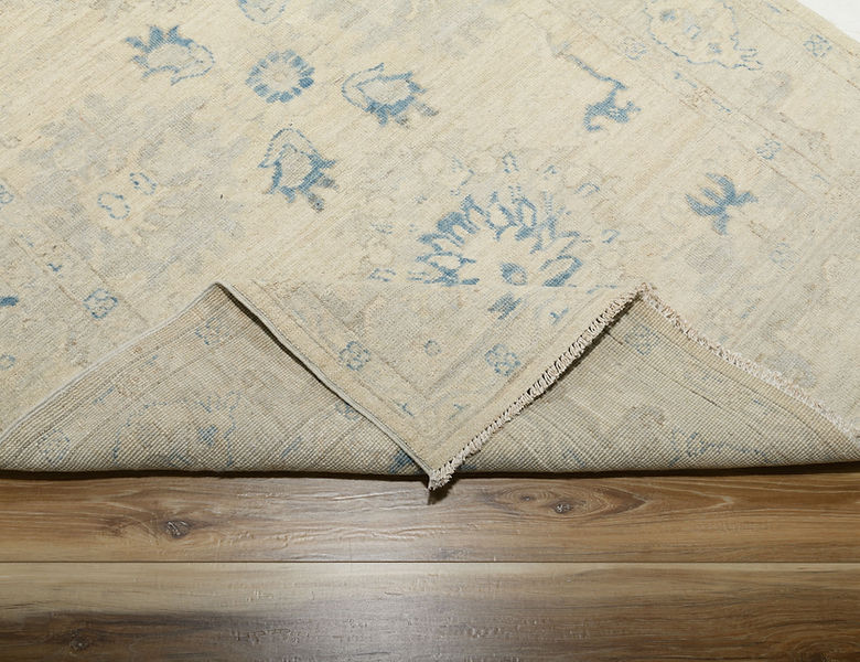 4 x 5.9 ft Hand Knotted Oushak Rug