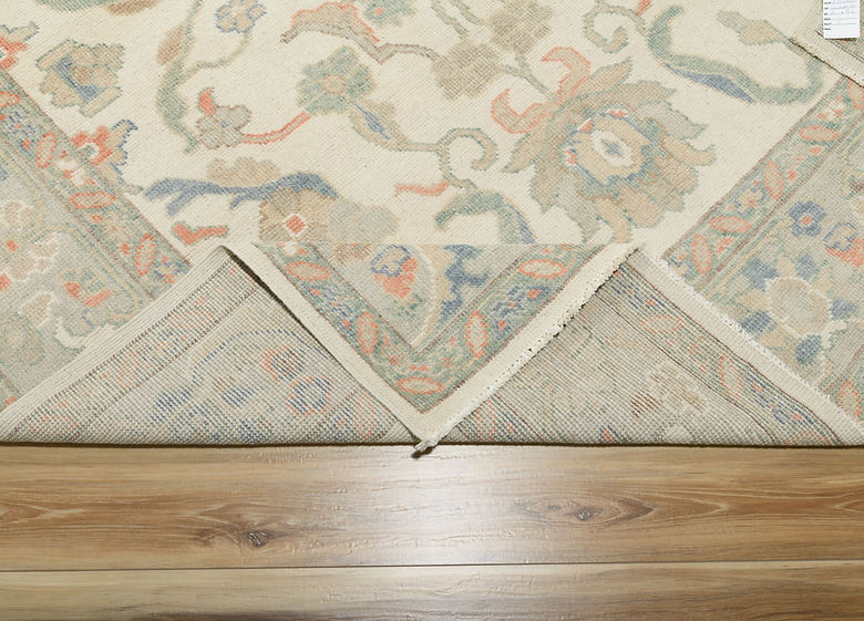 6 x 9.1 ft Hand Knotted Oushak Rug