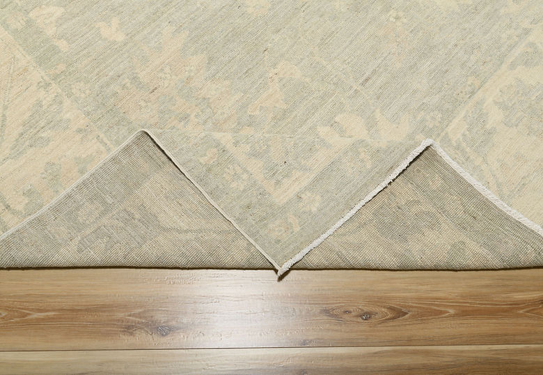 7.8 x 9.6 ft Hand Knotted Oushak Rug