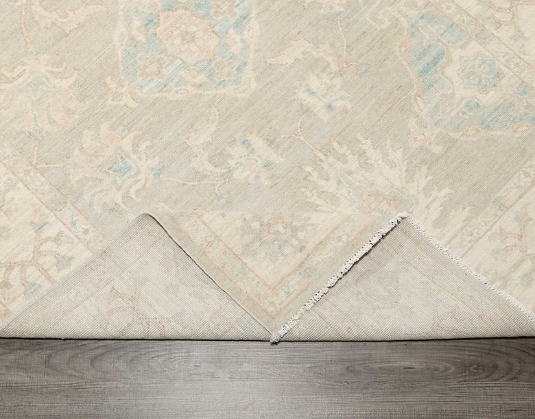 4.10 x 6.7 ft Hand Knotted Oushak Rug