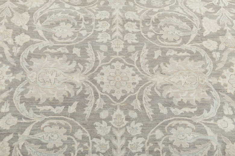 8.11 x 11.11 ft Hand Knotted Super Oushak Rug