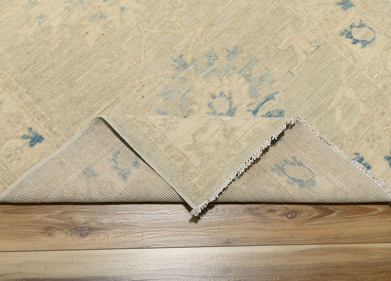 3.1 x 8.10 ft Hand Knotted Oushak Runner