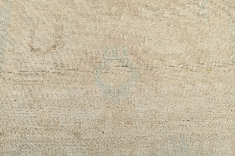 3.11 x 6.2 ft Hand Knotted Oushak Rug
