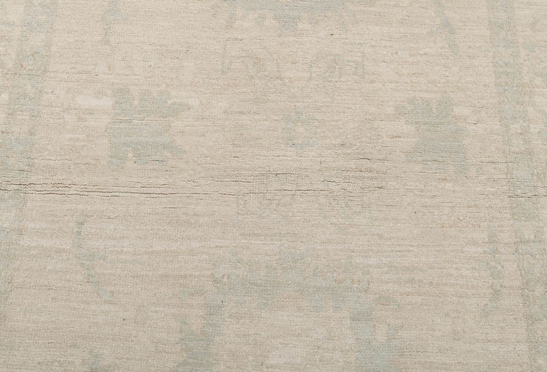 3.8 x 6 ft Hand Knotted Oushak Rug