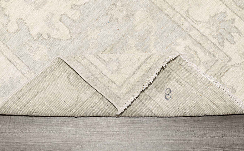 2.8 x 9.7 ft Hand Knotted Oushak Runner