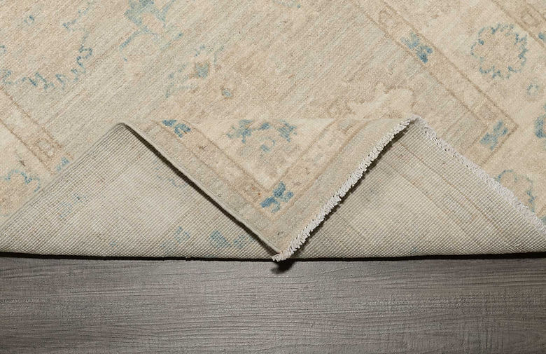 2.7 x 8.2 ft Hand Knotted Oushak Runner
