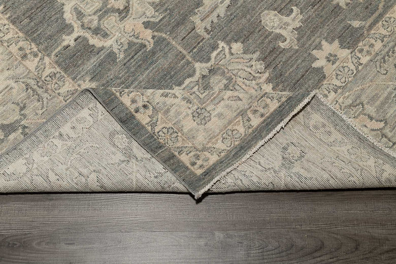 8.1 x 9.10 ft Hand Knotted Oushak Rug