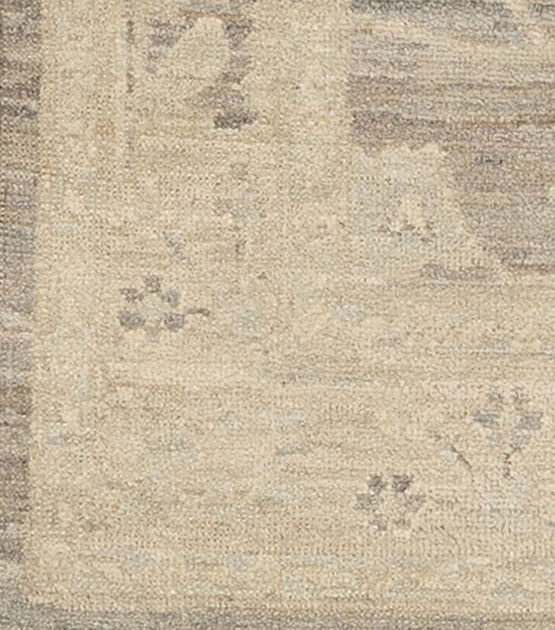 3.10 x 5.9 ft Hand Knotted Oushak Rug
