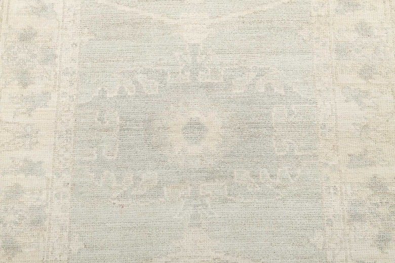 2.10 x 9.3 ft Hand Knotted Oushak Runner