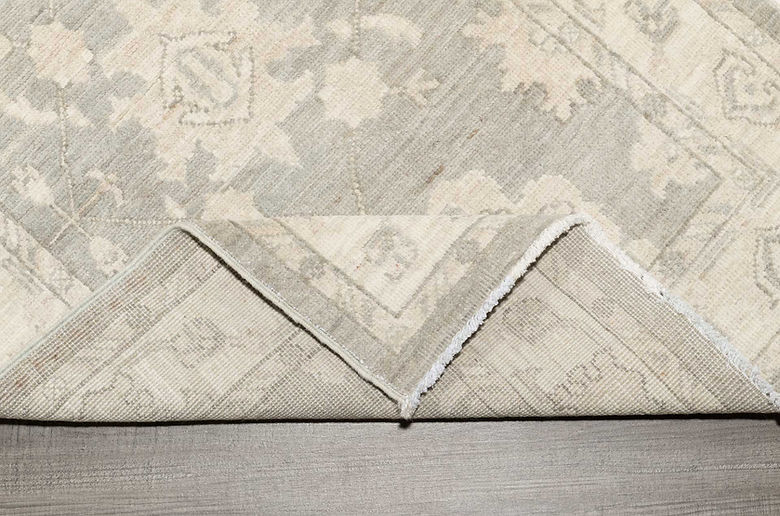 2.9 x 10 ft Hand Knotted Oushak Runner