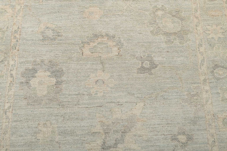 3.4 x 4.8 ft Hand Knotted Oushak Rug