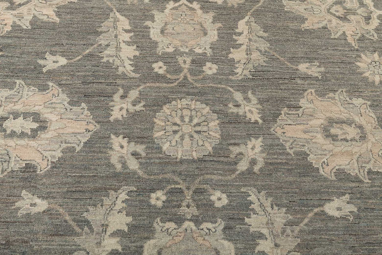 8.1 x 9.10 ft Hand Knotted Oushak Rug