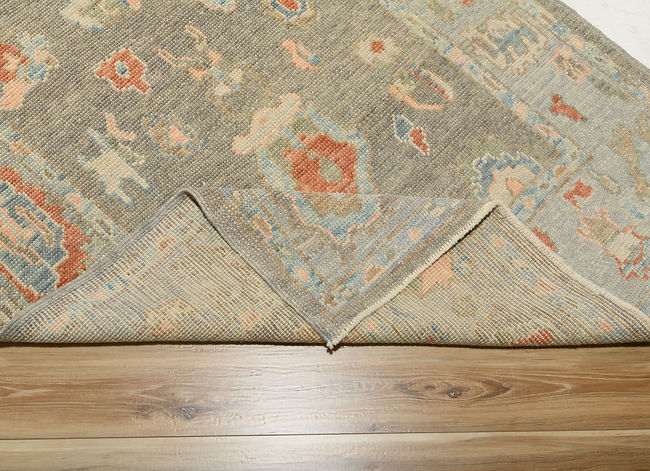 4 x 7 ft Hand Knotted Oushak Rug