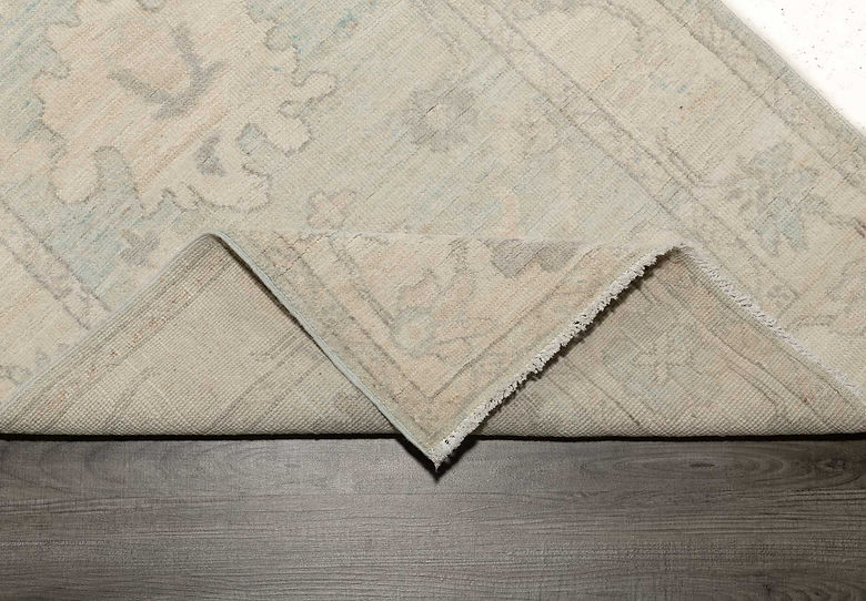 2.11 x 9.11 ft Hand Knotted Oushak Runner