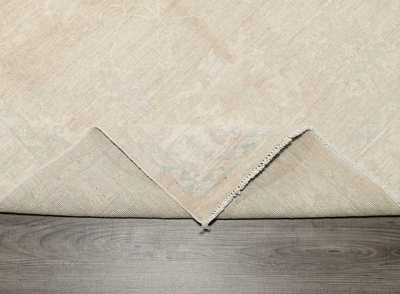 3.10 x 5.11 ft Hand Knotted Oushak Rug