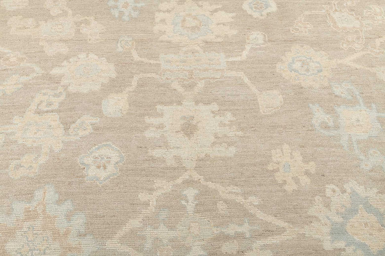 8.2 x 9.11 ft Hand Knotted Oushak Rug